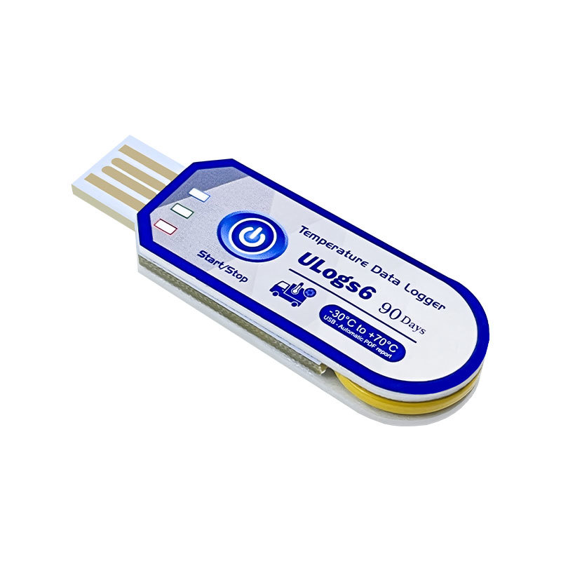 ULogs6 Single-use Temperature Data Logger View 2