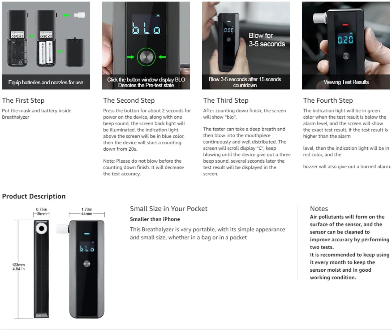 Alcohol Tester RK-NEX-23 View 6