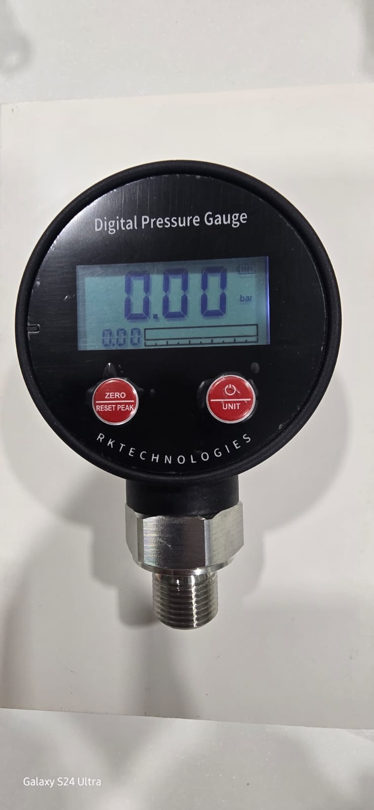 Digital Pressure Gauge (-1 to 30 bar / 0 to 700 bar / 0 to 1000 bar)