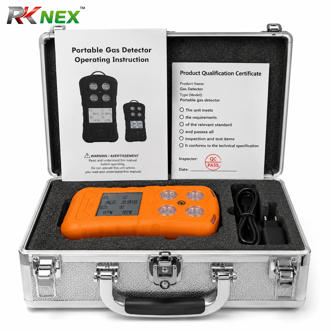Portable multigas Detector RK-NEX-653 View 7