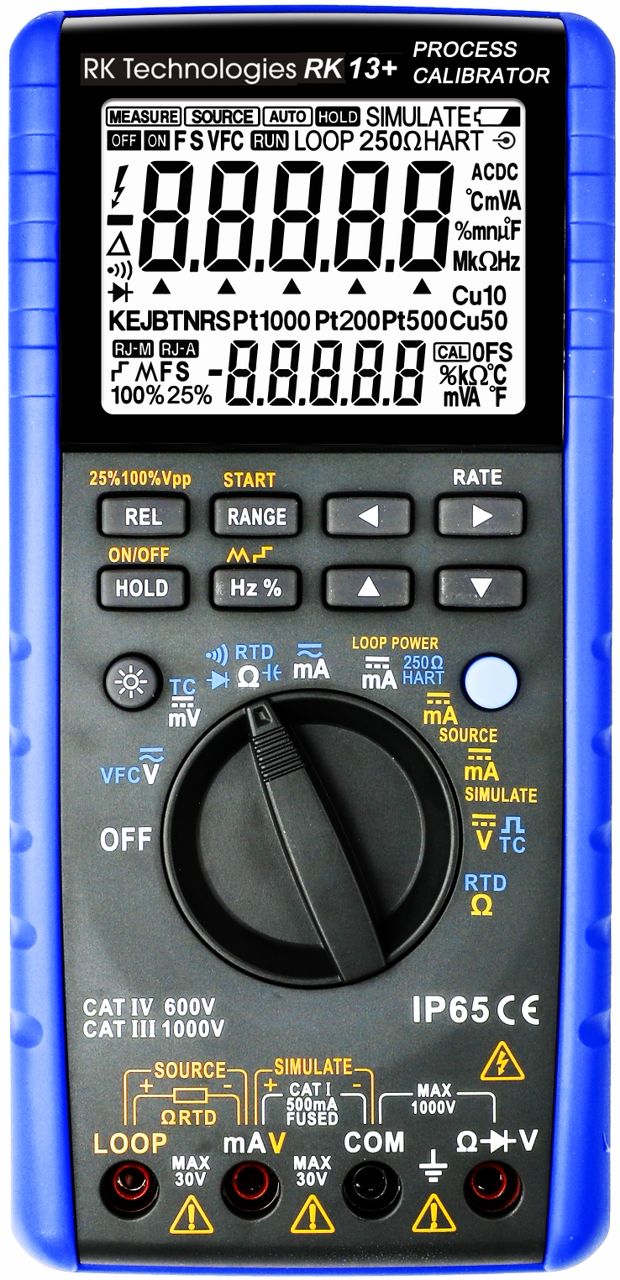 Industrial Process Calibrator (RK 13+) View 2